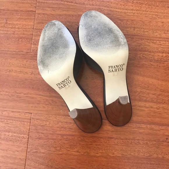 FRANCO SARTO Brown Leather Heels from NORDSTROM 😃 - Picture 4 of 4